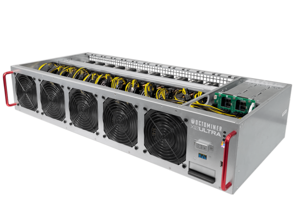 Octominer X8 Ultra 3000W with GPUs